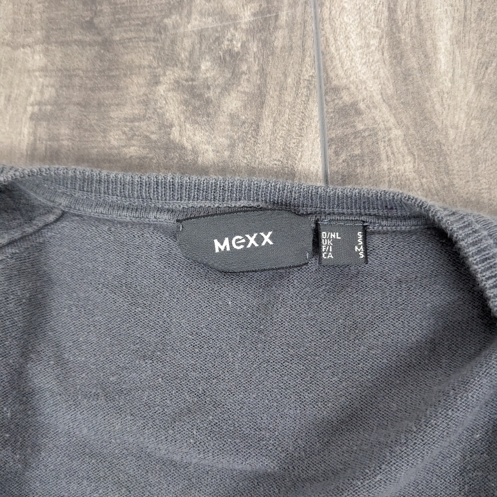 Mexx Gray Cardigan Cotton Small - Picture 4 of 7